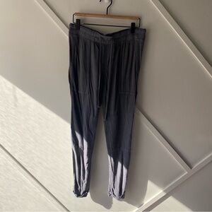James Perse Soft Drape High Rise Cropped Pants Sz 1 (S) | Minimalist Luxe